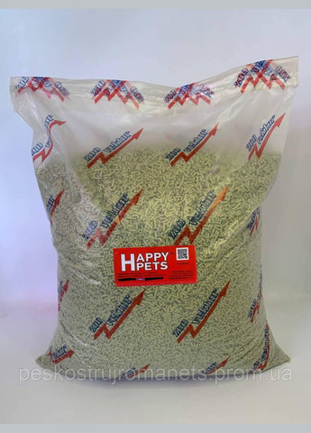 Наповнювач TOFU Mini SMALL 10 кг ТМ Happy pets аромат зеленого чаю No Brand (320950446)