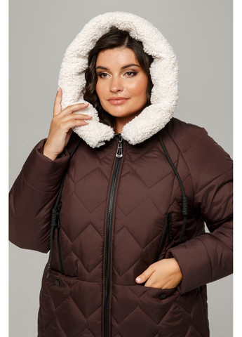 Коричневая зимняя куртка тоскана all posa (ap101655p) A'll Posa