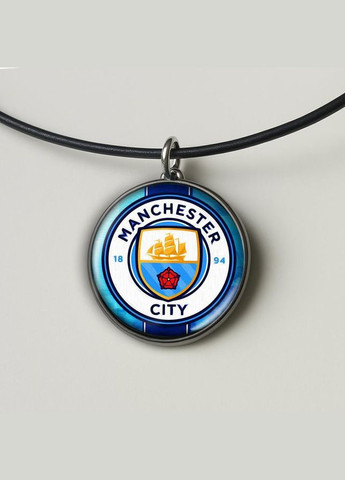 Набір підвіска (кулон) та брелок Манчерстер сіті #01 (футбольна команда) No Brand (332633120)