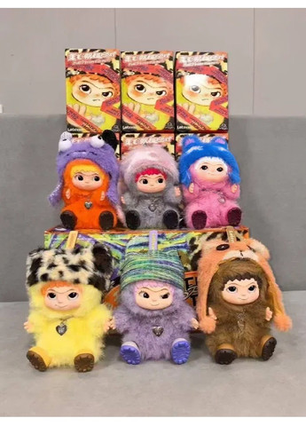 Брелок игрушка сюрприз фигурка с аксессуарами подвижными лапками виниловой головой Вакуку 17 см (481108-Prob) Цвет рандом Unbranded (353827830)