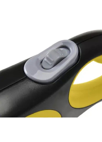 Автоматичний повідець рулетка для собак з кнопкою блокування світловідбивним елементом 5 м (476510-Prob) Unbranded (283250527)