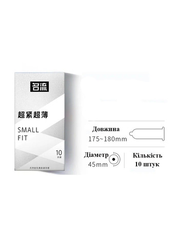 Ультратонкі презервативи зменшеного діаметра упаковка 10 шт. OLO (284279063)
