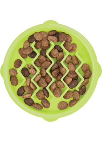 Миска-лабіринт для кішок Cat Fun Feeder Wave XS Салатова (pt69717) Petstages (329994250)