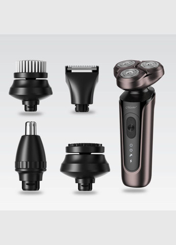 Электробритва в наборе 5 в 1 MR-674 коричневый Maestro (337093610)