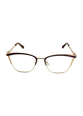 Женские очки для зрения металлические для коррекции дальнозоркости ( пудра) CA B&B 019 (345726140)