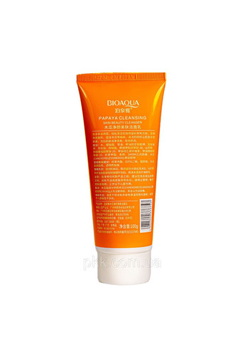 Пінка для вмивання Papaya Cleansing з екстрактом папаї 100 мл Bioaqua (311538145)