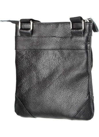 Сумка планшет через плечо мужская из натуральной кожи маленькая Черный 37527 Shvigel (352527472)