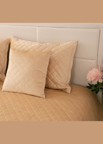 Покривало 220х240 VeLour "Beige ромб" Руно 330.55_Beige ромб (284278741)