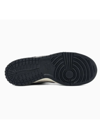 Коричневые демисезонные кроссовки мужские и женские nike sb dunk low brown black | найк сб данк низкие коричневые No Brand