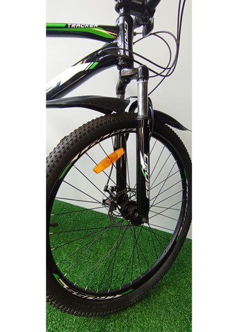 Велосипед CrossBike Tracker 26" рама 15" алюминий черно Cross (372113783)