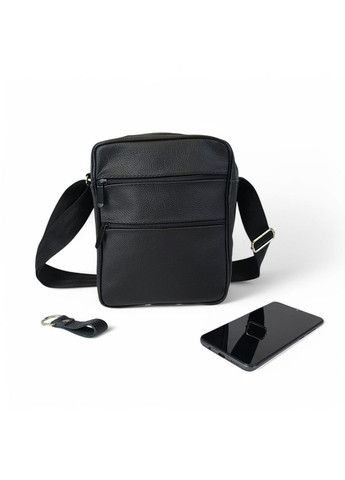 Стильная мужская кожаная сумка через плечо – премиальное качество и емкость, большая мужская сумка No Brand (365812998)