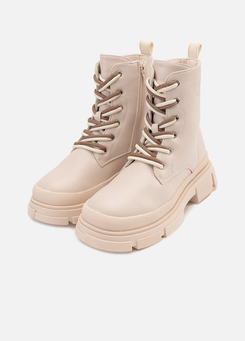 Молочные зимние ботинки для девочки цвет молочный cb-00264341 Kimboo