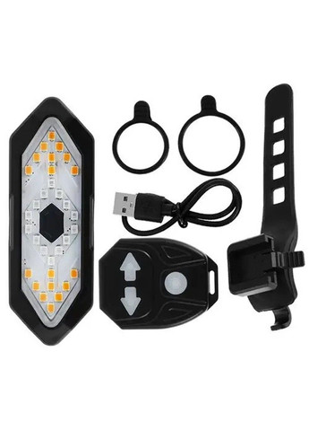 Задній ліхтар із поворотами FY-1820 пульт, USB No Brand (359456238)