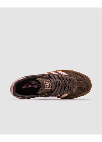 Кросівки жіночі Adidas Dark Brown Wonder Mauve No Brand Sambae темно-коричневі демісезони (369382051)