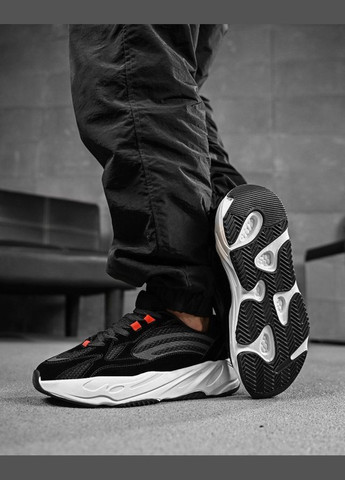 Черные демисезонные стильные мужские кроссовки текстильные черные с белой подошвой Freedom