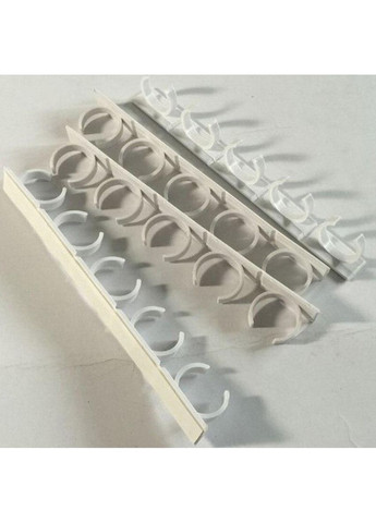 Настенный кухонный органайзер для специй и соусов Clip N Store белый (2104618653) No Brand (352064002)