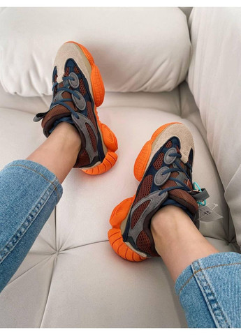 КРОСІВКИ ЖІНОЧІ ADIDAS YEEZY BOOST 500 ENFLAME АДІДАС ІЗІ БУСТ No Brand коричневі демісезони (367174009)