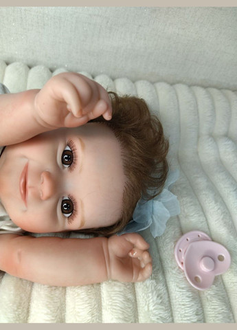 Лялька реборн дівчинка Моллі Reborn можна купати вініл- силіконова 45 см (М11040143) OtardDolls (315703542)