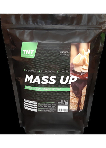 Mass Up Гейнер 2,5 кг для веса/массы. вкус сливочная карамель + шейкер TNT (369954061)