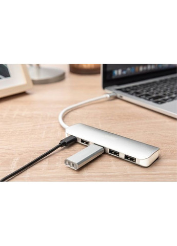 USB-хаб USB-C 4xUSB-A/USB-C (DA-70242-1) Digitus (331183407)