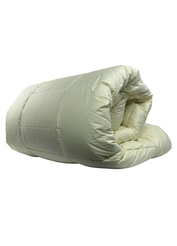 Ковдра двоспальна закрита Лебединий пух 20320 175х215 см бежева Arda (328391709)