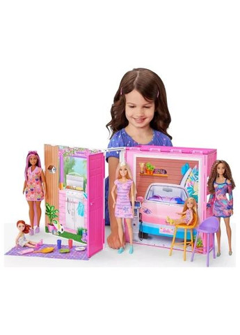 Игровой набор Домик для отдыха (2-этажный) (HRJ76) Barbie Будиночок для відпочинку (2-поверховий) (364661256)