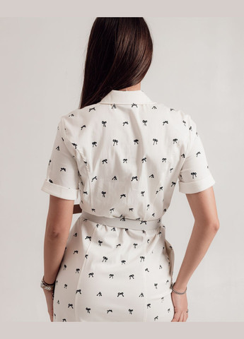 Молочное кэжуал платье летнее молочное Samsara