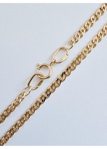 Золотий ланцюг «Нонна/Мона Ліза» (55см) 6582-1 Багет (356672089)