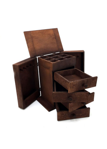 Органайзер настільний з дерева Філмор капучино (КНЦ-007709) No Brand (328224799)