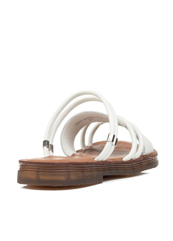 Белые шлепанцы (1496ла) Andy