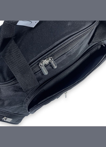 Дорожня сумка одне відділення дві бокових кишені три фронтальні кишені розмір: 50*30*25см чорна Kaiman (266912176)