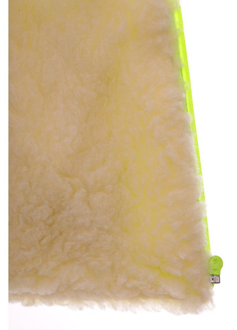 Зелений зимній комбінезон на суцільному хутрі нуль салатовий 86 см (27612) BABYKROHA