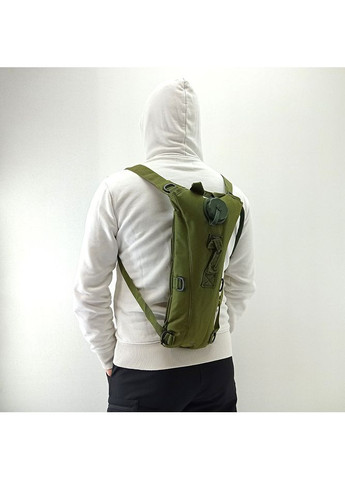 Тактический рюкзак гидратор 2,5 литра армейский Кемелбек Питьевая система Camelback 2,5L Olive KMS (363132407)