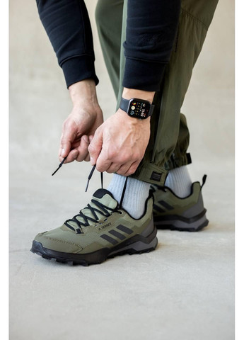 Хакі Осінні кросівки чоловічі adidas terrex khaki адідас No Brand