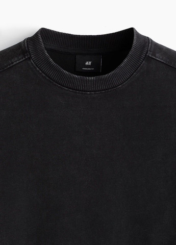 Черная футболка H&M