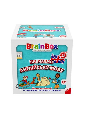 Настільна гра (BZZBRLLE01UA) Yago пізнавальна Вивчаємо англійську мову (368562963)