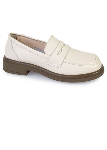 Туфли лоферы женские бренда 8200573_(1) ModaMilano на среднем каблуке