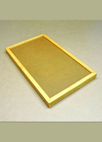 Столик-поднос для завтрака из дерева Орегон карри (СТП-000103) No Brand (327849240)