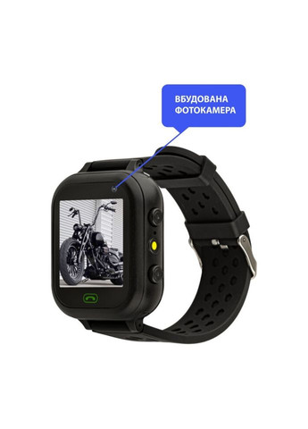 Smart Watch GO009 Camera+Led Black UA UCRF Amigo (330030540)