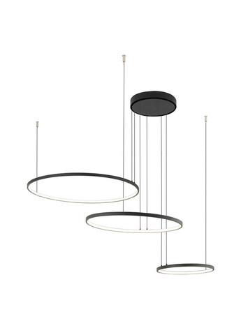 Люстра 10817 Circolo LED 3x45W 3000K 1600Lm IP20 Черная (10817) Nowodvorski (318524527)
