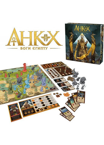 Настольная игра Анкх: Боги Египта (Ankh: Gods of Egypt) (рус) () WoodCat ANK001 (370762549)