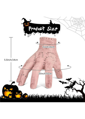 Реалістична рука Thing із серіалу Wednesday, декорація для дому, реквізит для косплею, сувенір для фанатів "Сімейки Адамсів" No Brand (316134477)