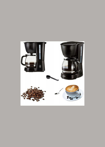 Кофеварка капельная SKMK 1000 A1 (1000 Вт, 1.25 л, съемный резервуар, немецкая, черная) Silver Crest (311196458)