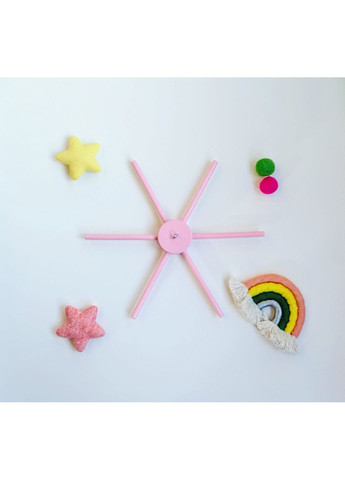 Основа Хрестовина для дитячого мобіля, 6 променів, 28 см, No Brand (362474961)