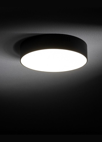 Світильник стельовий 10416 Lid Round Led 1x25W 4000K 2000Lm IP20 Чорний (10416) Nowodvorski (318524688)