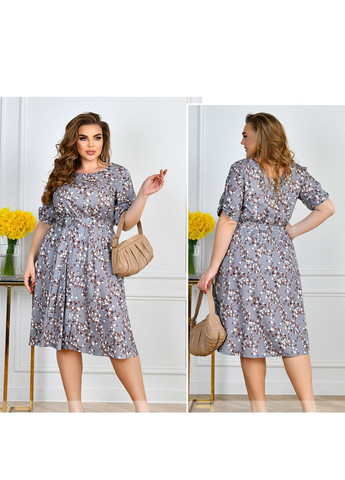 Серое платье Liton