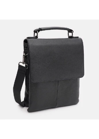 Чоловіча шкіряна сумка барсетка K19903203-black Ricco Grande (322959765)