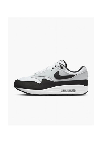 Сірі кросівки чоловічі air max 1 shoes grey/black fd9082-107 Nike