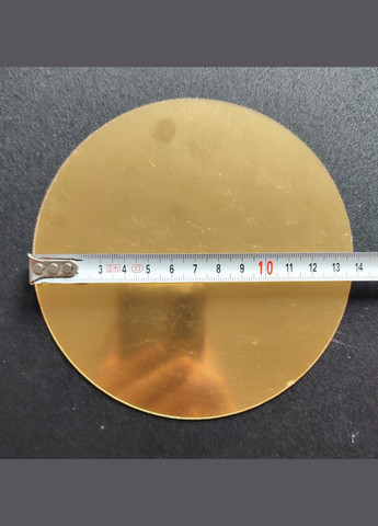 Пластиковые золотые наклейки на стену до 45см Солнце зеркальное 23шт набор Б167-14 No Brand (302242840)