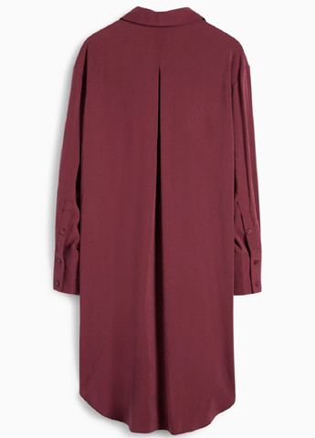 Бордова сукня C&A однотонна